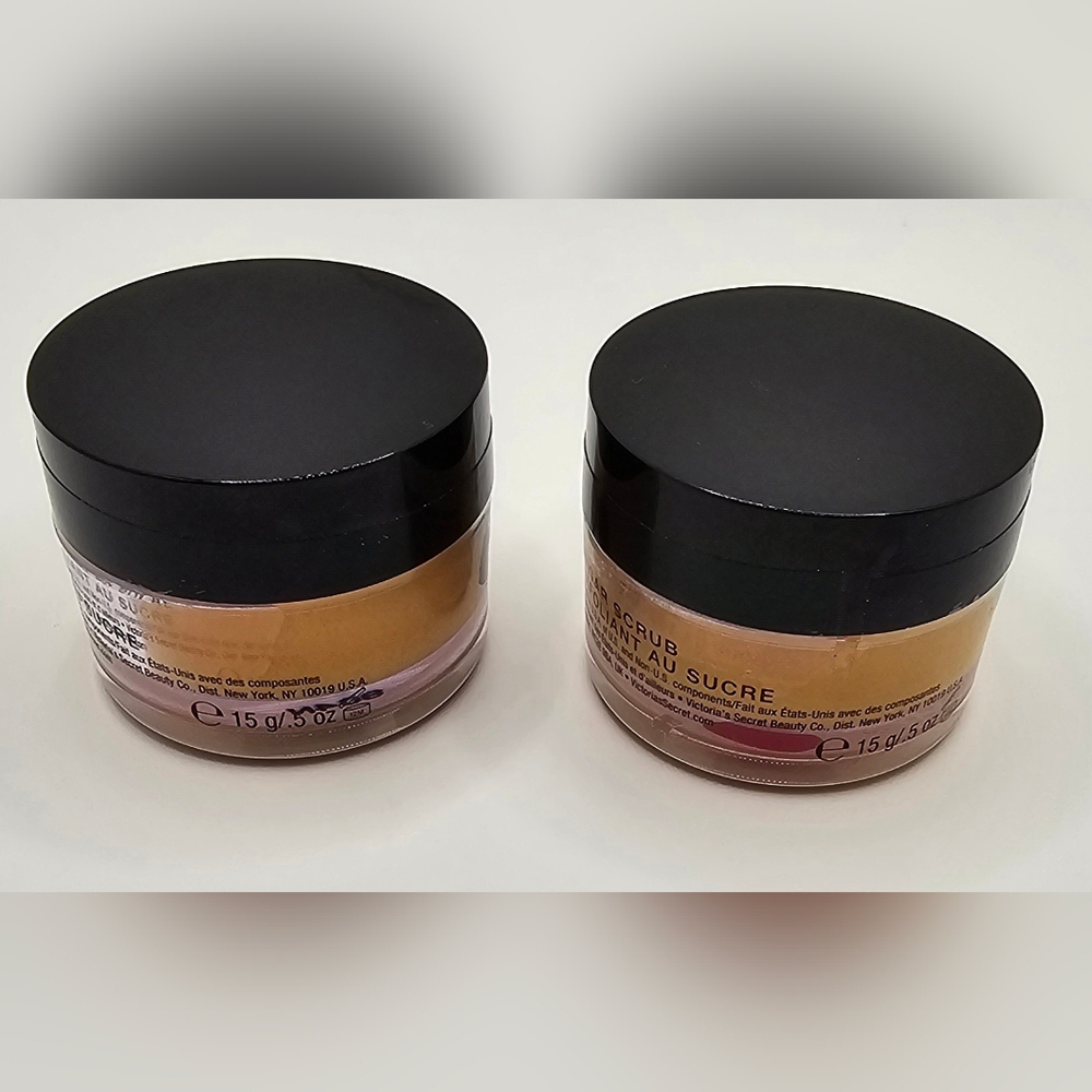 New VICTORIA'S SECRET LIPS LIKE SUGAR SUGAR SCRUB Sealed Lot Of 2 USA 0.5oz - Picture 5 of 5